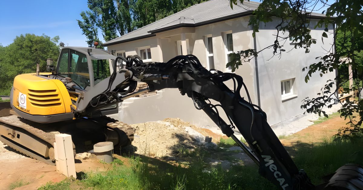 Remblaiement terrain pour tour pavillon chez un particulier à Fameck en Moselle